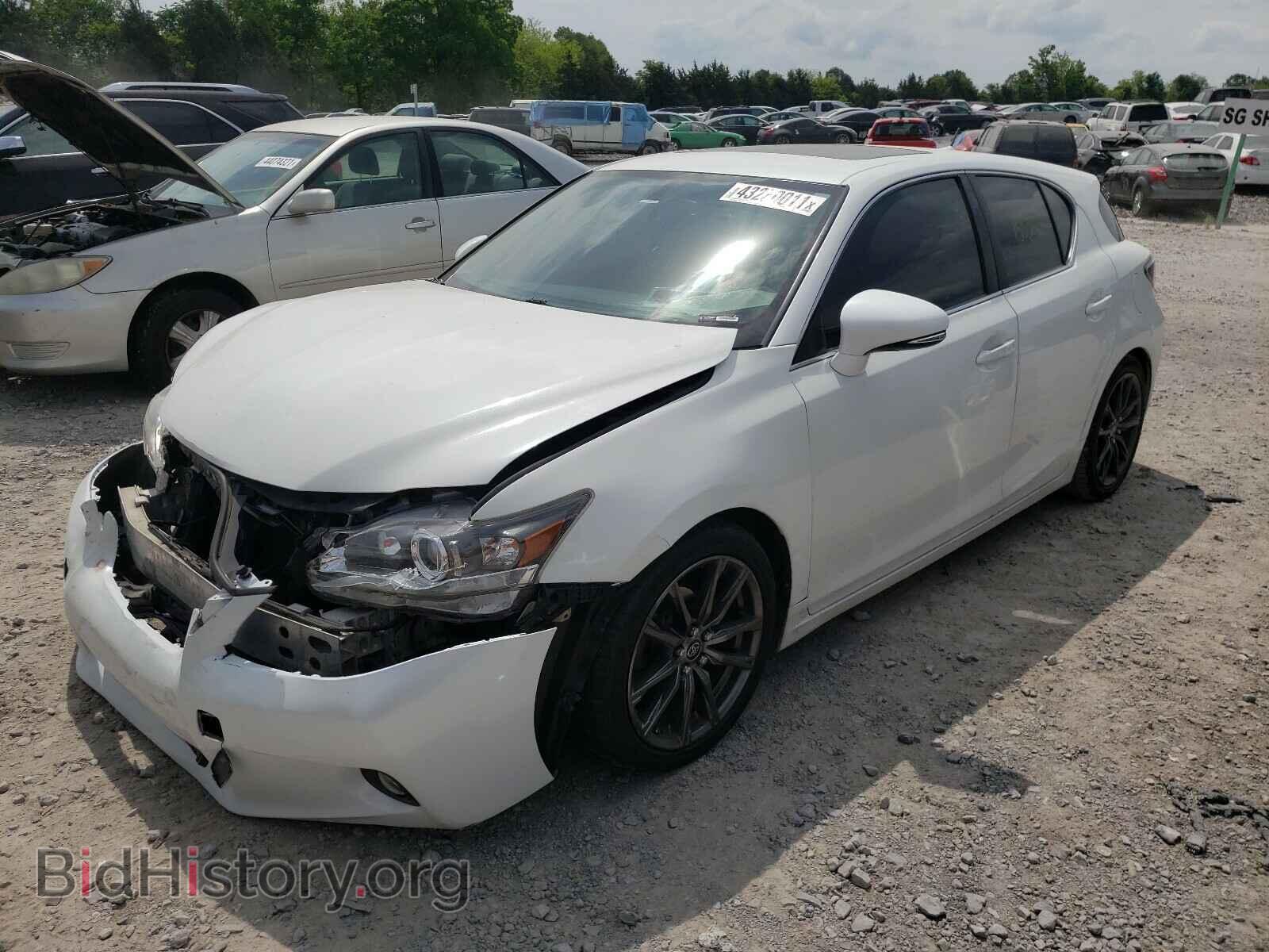 2013 LEXUS CT 200 - VIN: JTHKD5BH6D2151365 - Фото 2