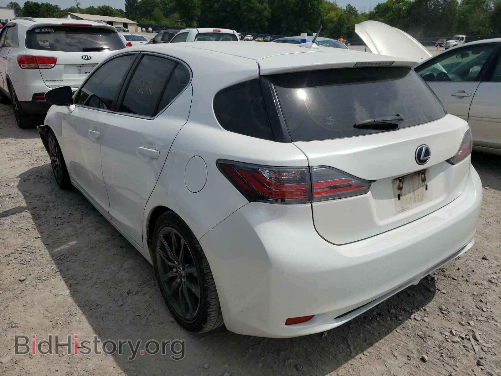 2013 LEXUS CT 200 - VIN: JTHKD5BH6D2151365 - Фото 3