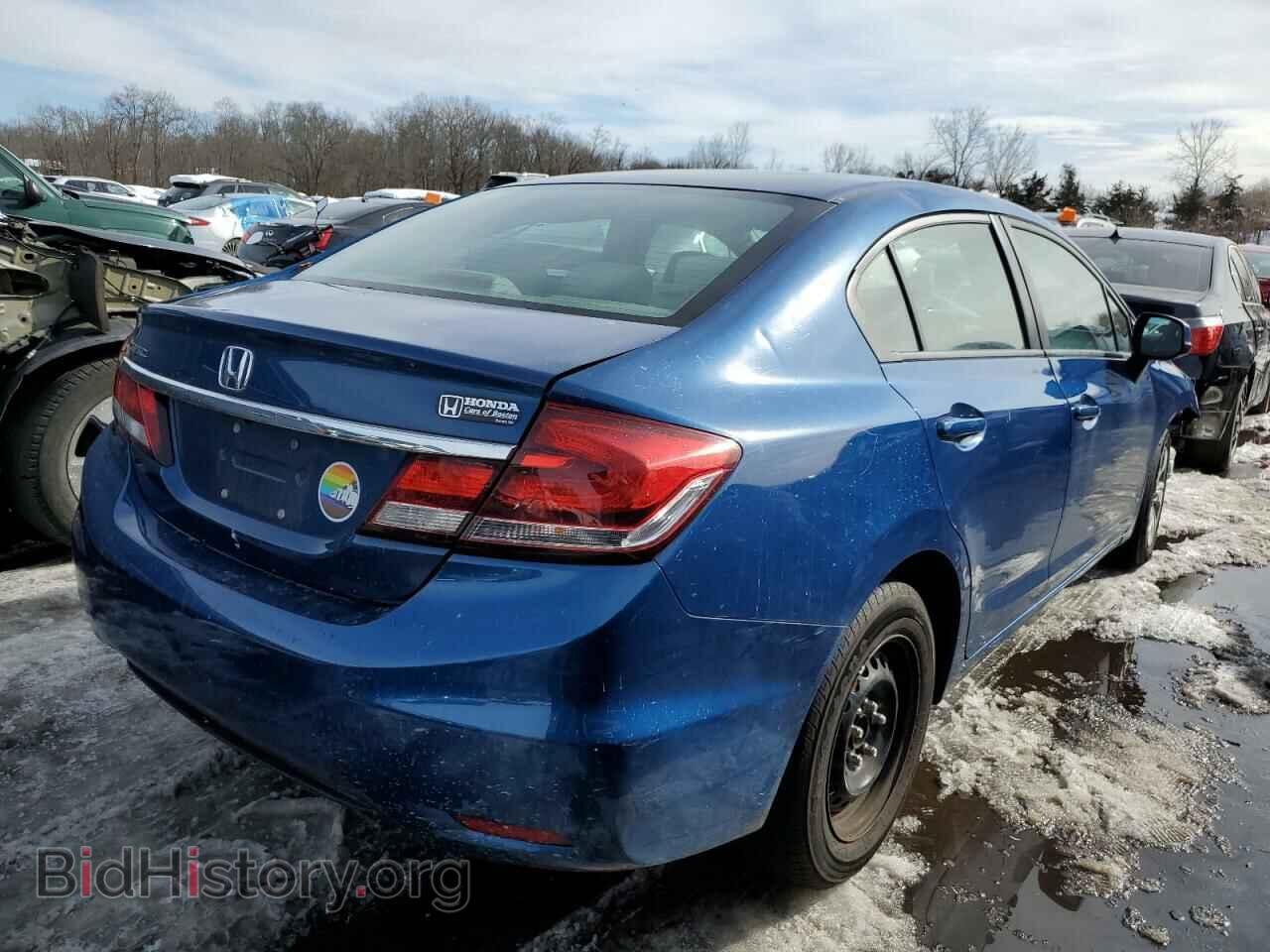 2013 HONDA CIVIC - VIN: 2HGFB2F50DH525954 - Фото 3