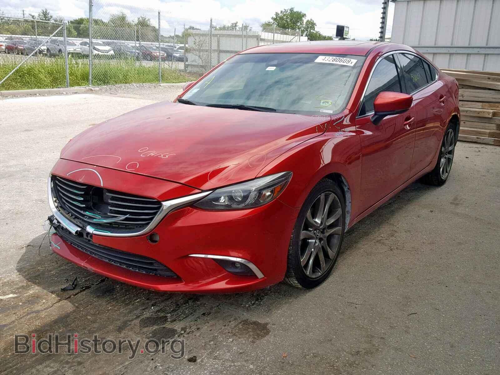 2017 MAZDA 6 - VIN: JM1GL1X52H1145687 - Фото 2
