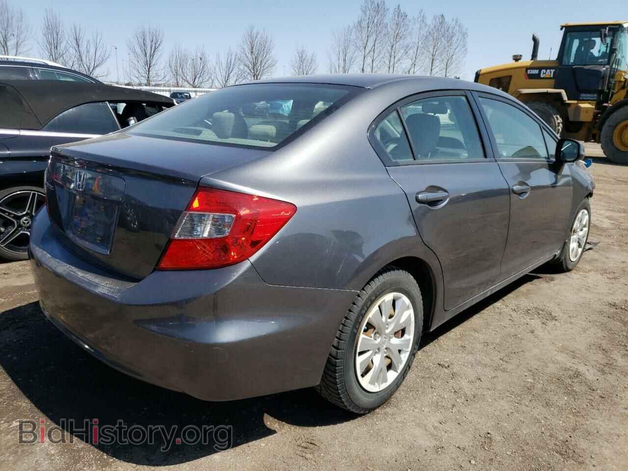 2012 HONDA CIVIC - VIN: 2HGFB2F41CH105030 - Фото 4