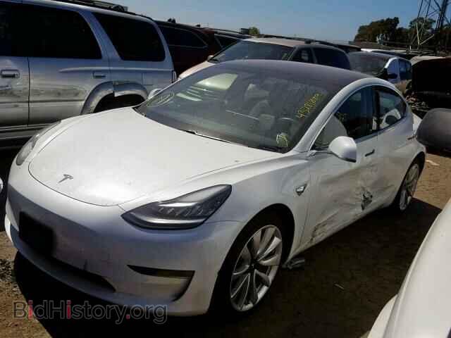 2018 TESLA MODEL 3 - VIN: 5YJ3E1EA9JF036035 - Фото 2