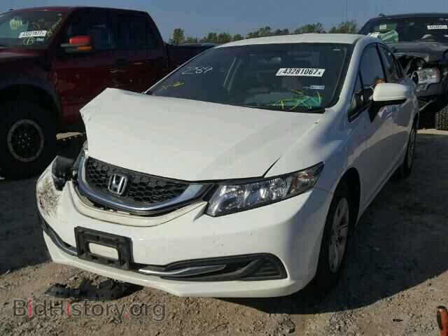 2014 HONDA CIVIC - VIN: 2HGFB2F54EH500783 - Фото 2