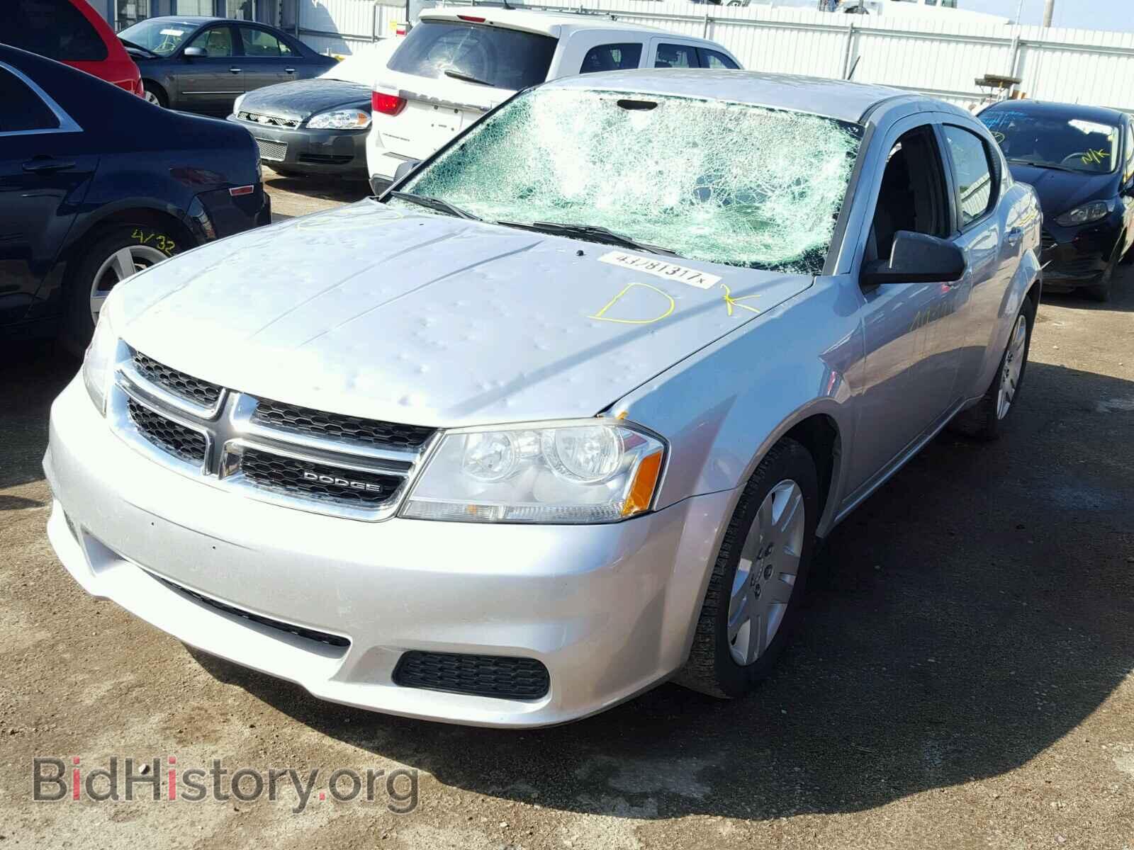 2012 DODGE AVENGER - VIN: 1C3CDZAB5CN102380 - Фото 2