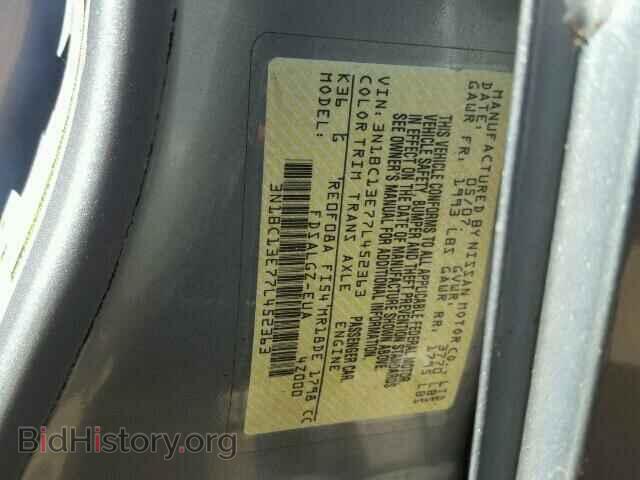 2007 NISSAN VERSA - VIN: 3N1BC13E77L452363 - Фото 10