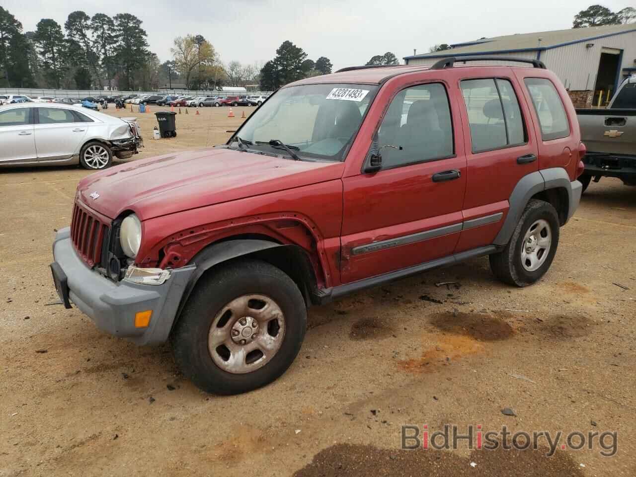 Photo 1J4GK48K06W105837 - JEEP LIBERTY 2006