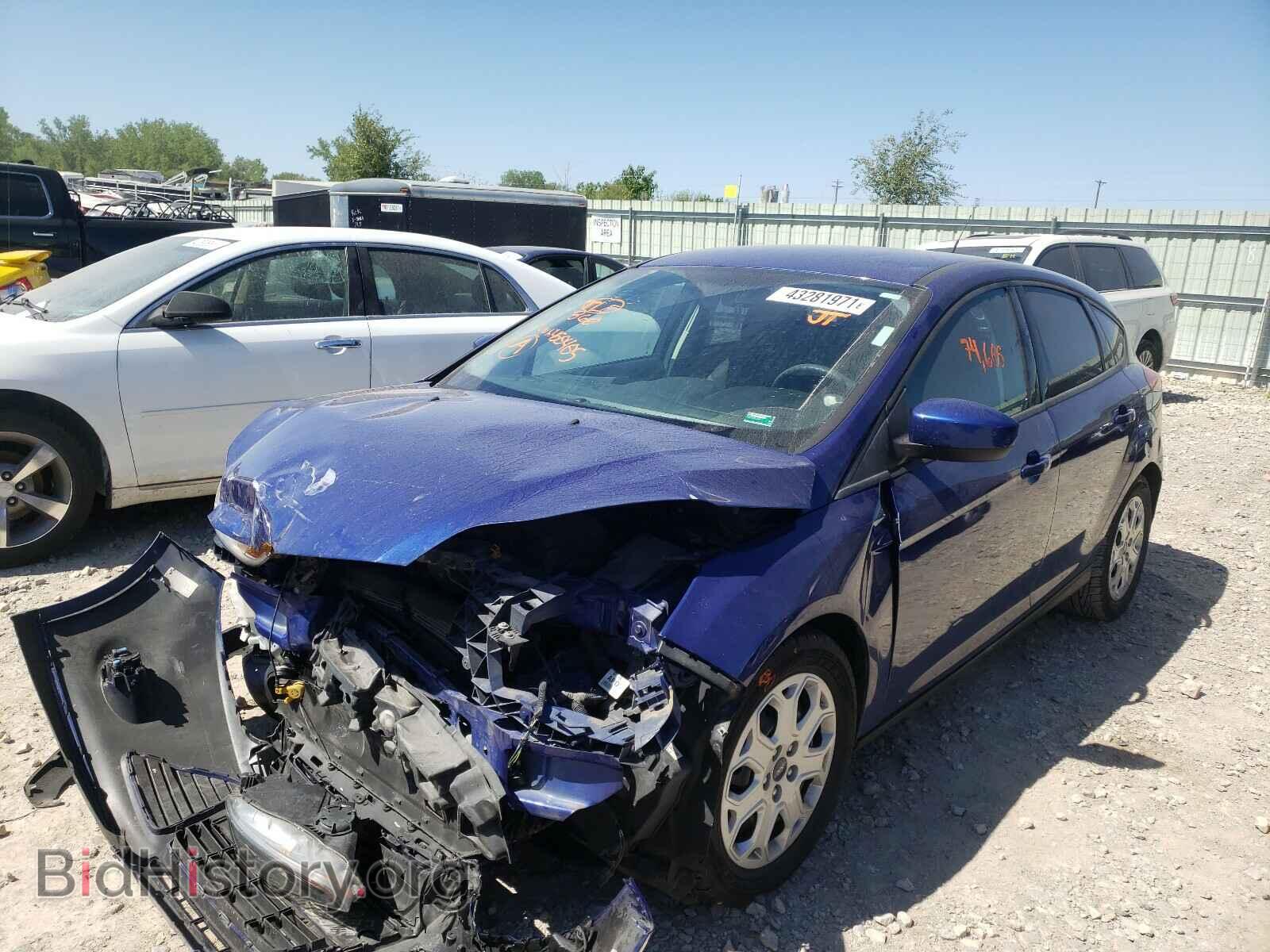 2012 FORD FOCUS - VIN: 1FAHP3K26CL450405 - Фото 2