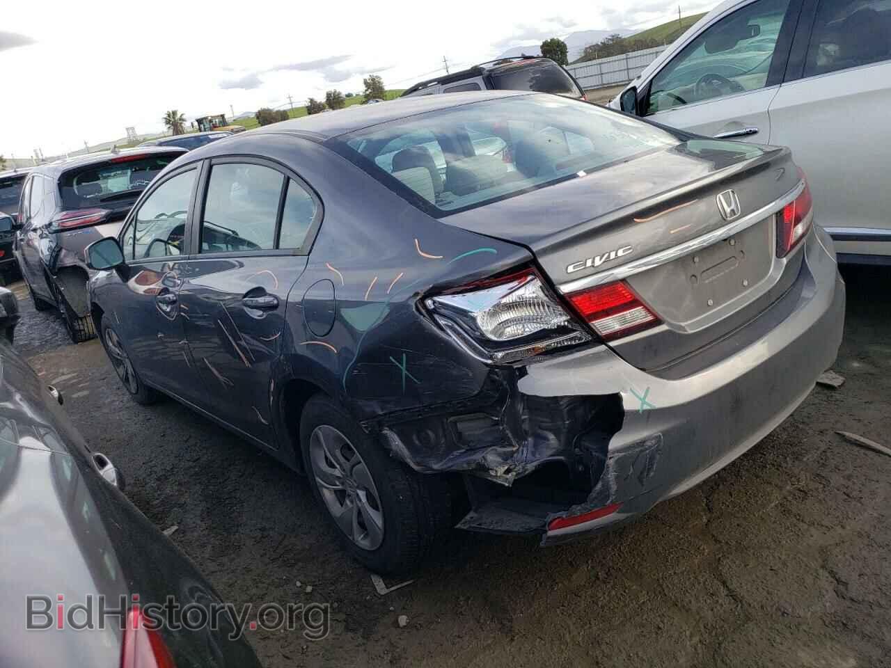 2013 HONDA CIVIC - VIN: 19XFB2F58DE096301 - Фото 2