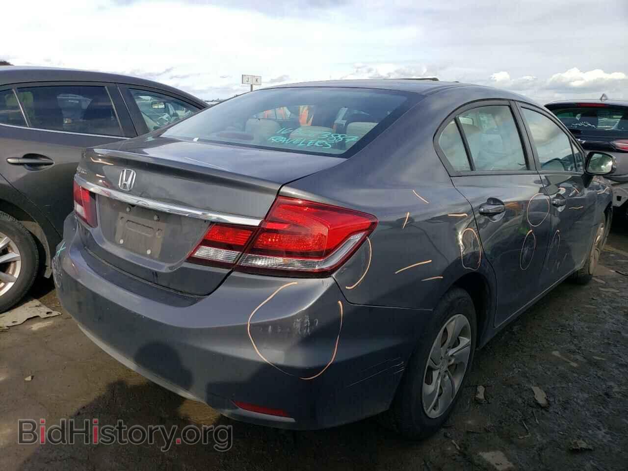 2013 HONDA CIVIC - VIN: 19XFB2F58DE096301 - Фото 3