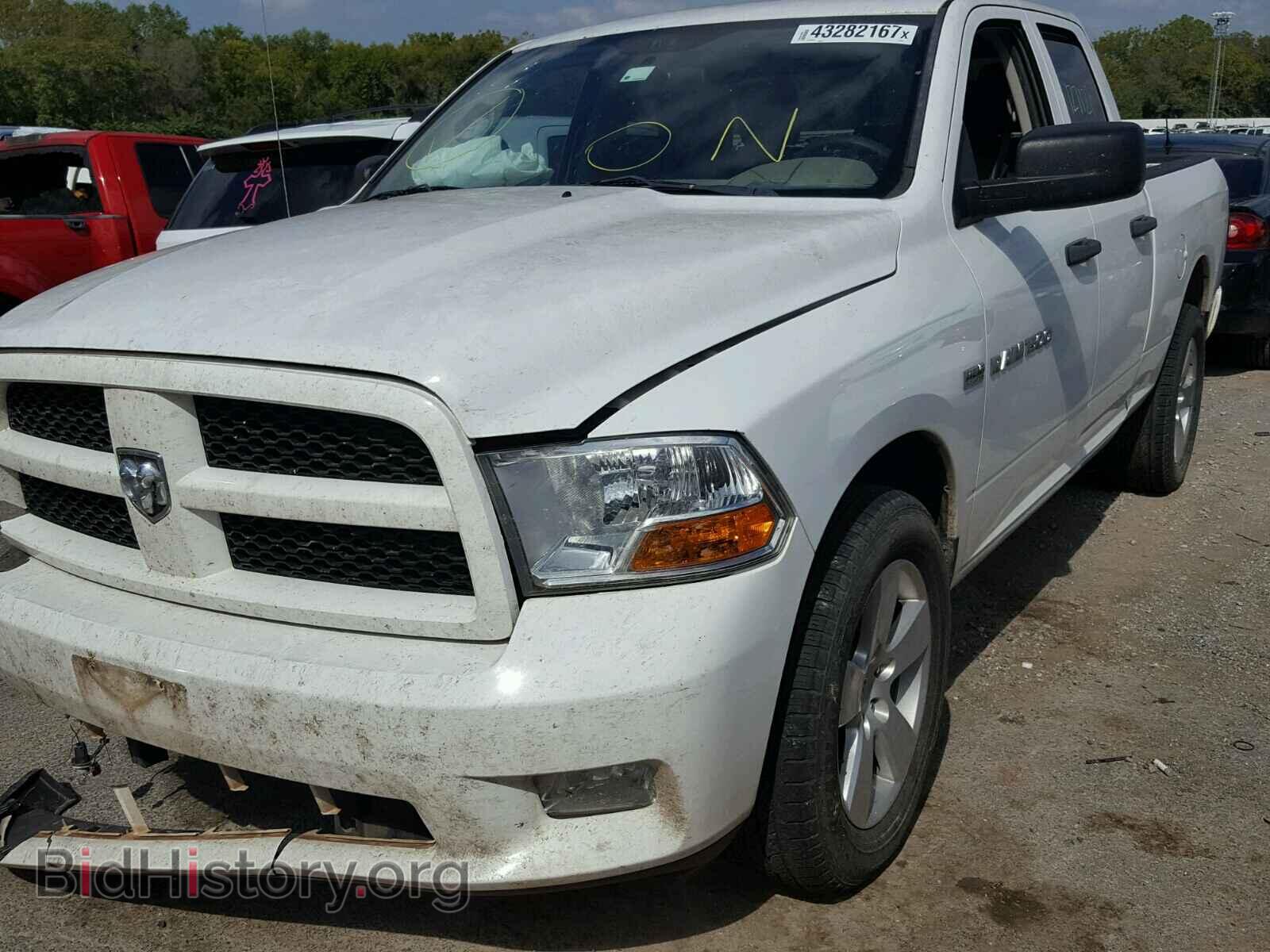 2012 DODGE RAM 1500 - VIN: 1C6RD6FT7CS207551 - Фото 2
