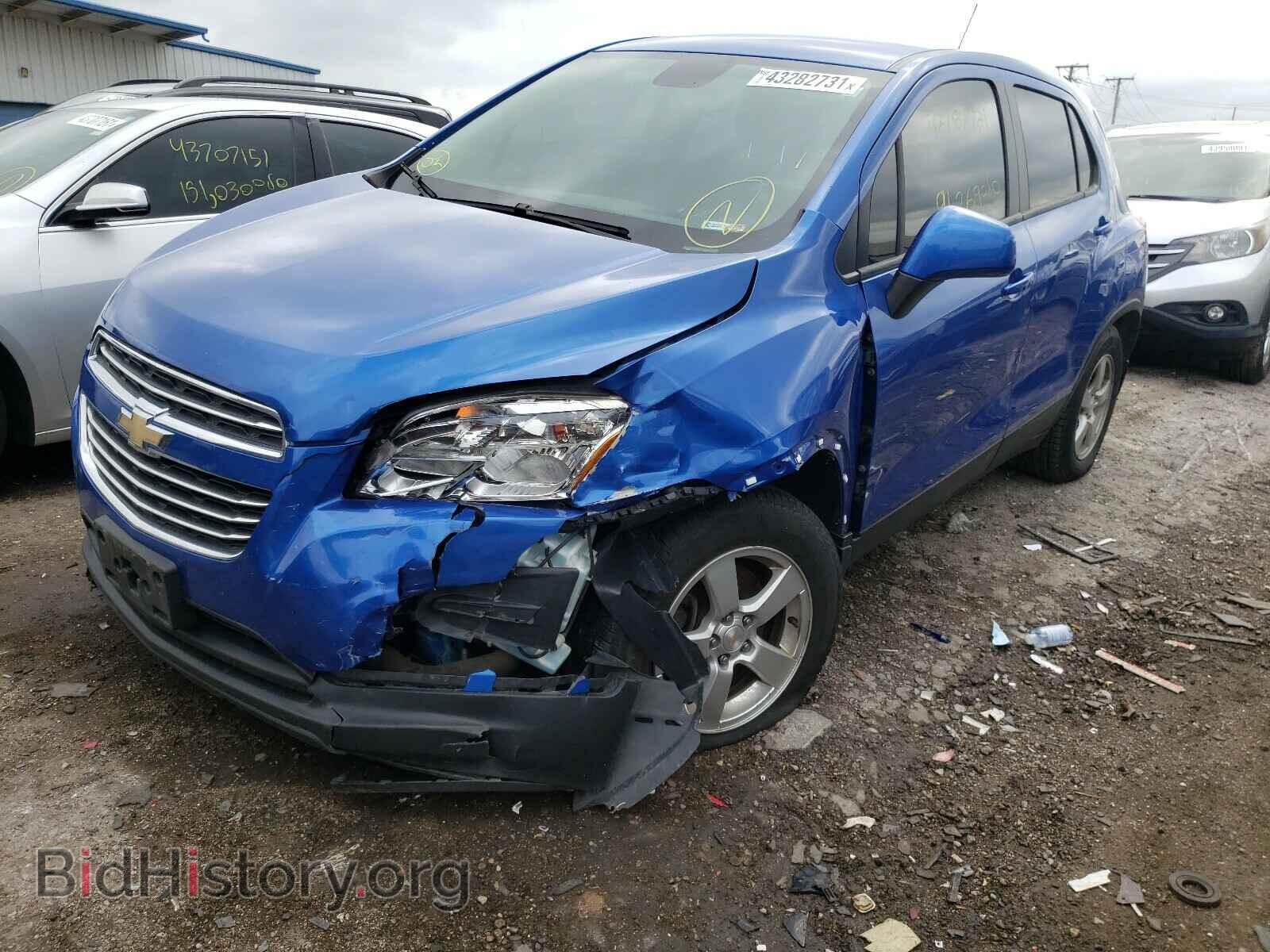 2015 CHEVROLET TRAX - VIN: KL7CJPSB7FB215550 - Фото 2