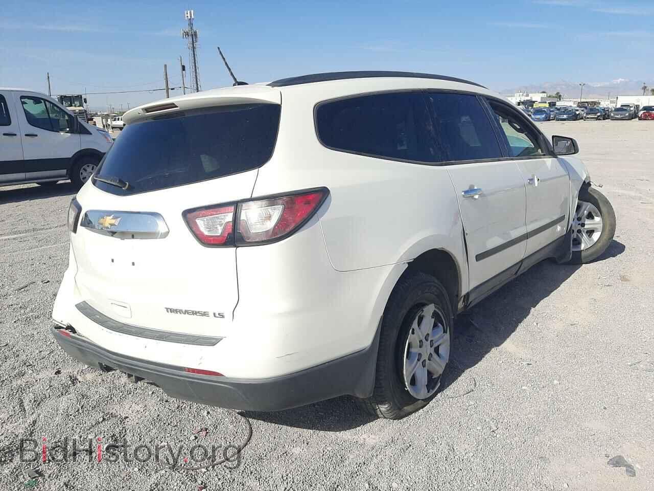 2013 CHEVROLET TRAVERSE - VIN: 1GNKRFED3DJ111176 - Фото 4