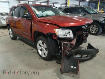 2012 Jeep COMPASS, оранжевый — VIN 1C4NJCBA2CD622798, Copart