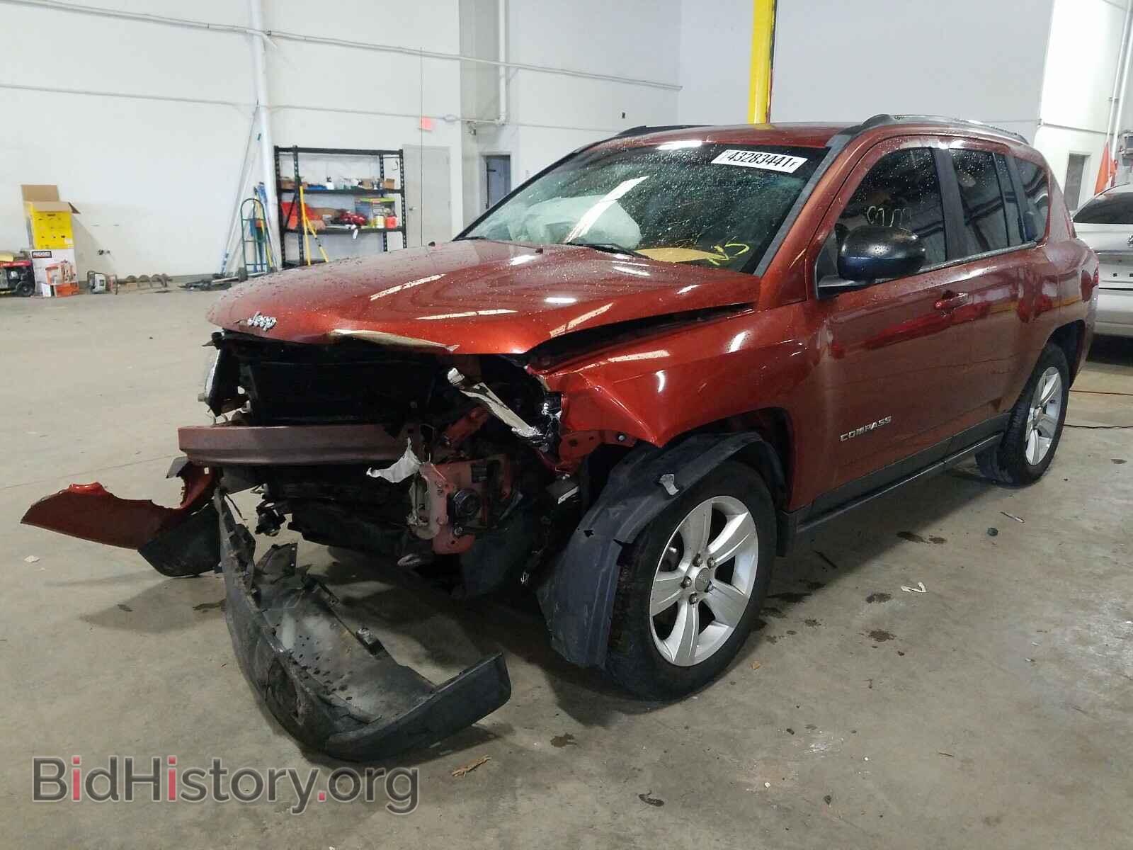 2012 JEEP COMPASS - VIN: 1C4NJCBA2CD622798 - Фото 2