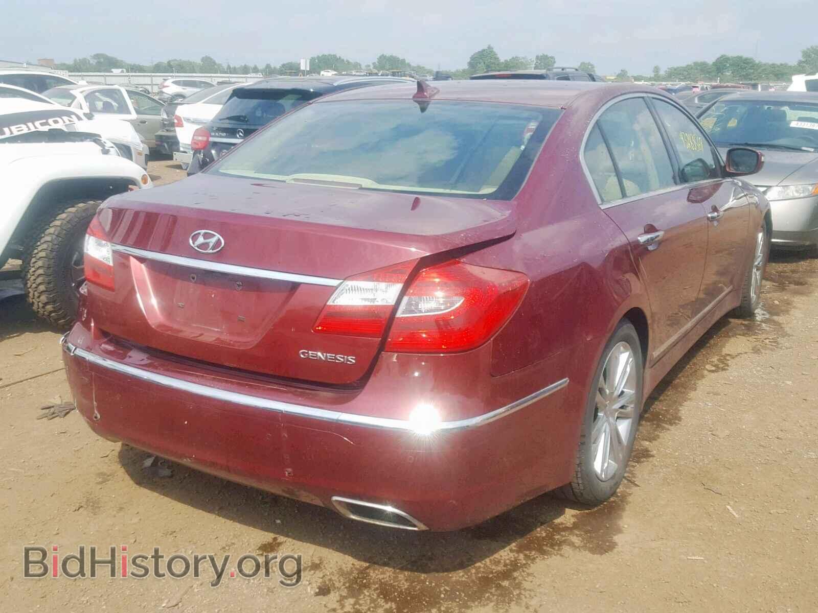 2012 HYUNDAI GENESIS - VIN: KMHGC4DD1CU207225 - Фото 4