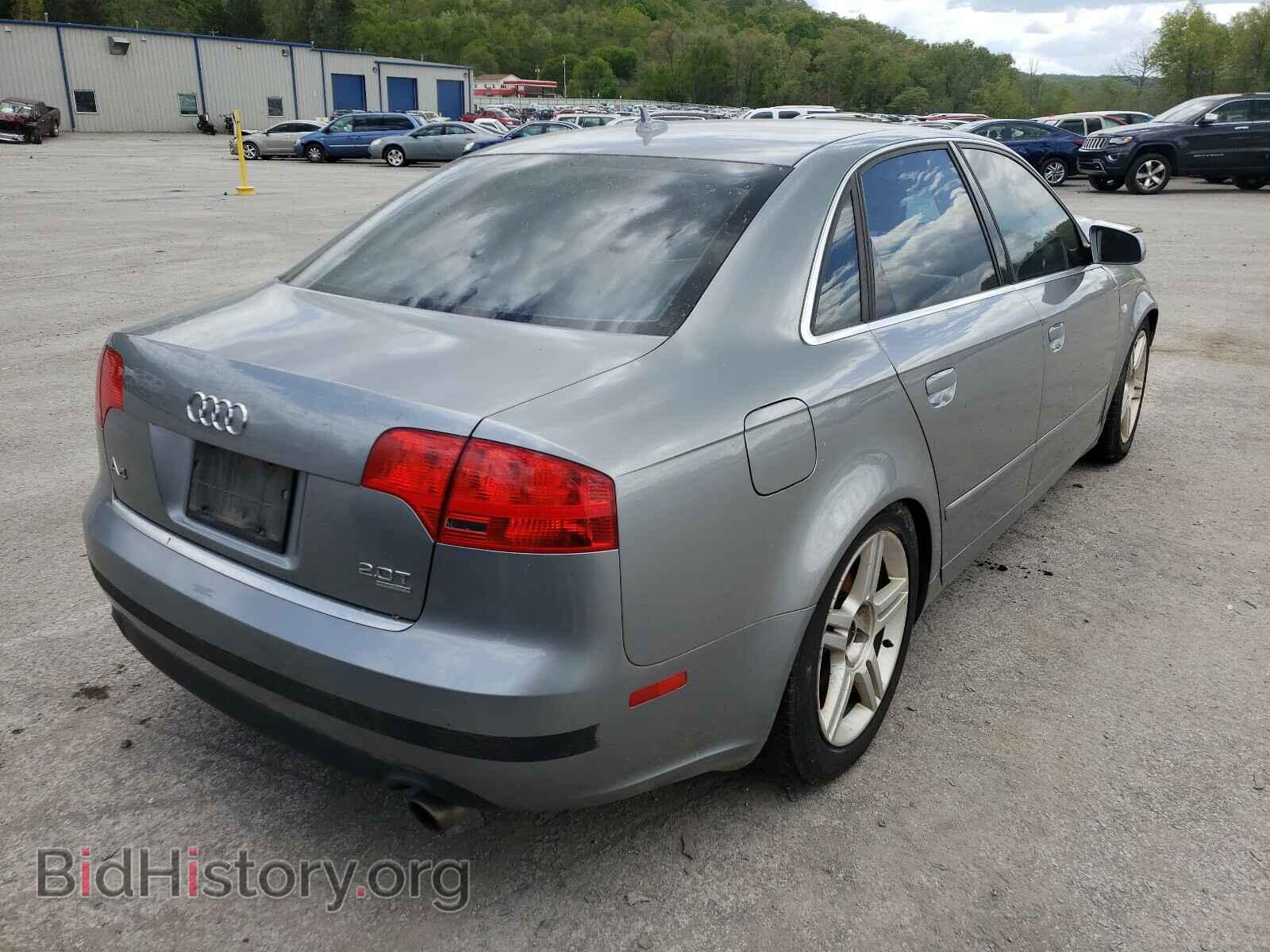 2007 AUDI A4 - VIN: WAUDF78EX7A040564 - Фото 4