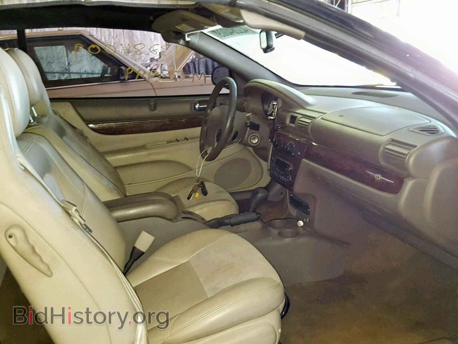 2004 CHRYSLER SEBRING - VIN: 1C3EL65RX4N322021 - Photo 5