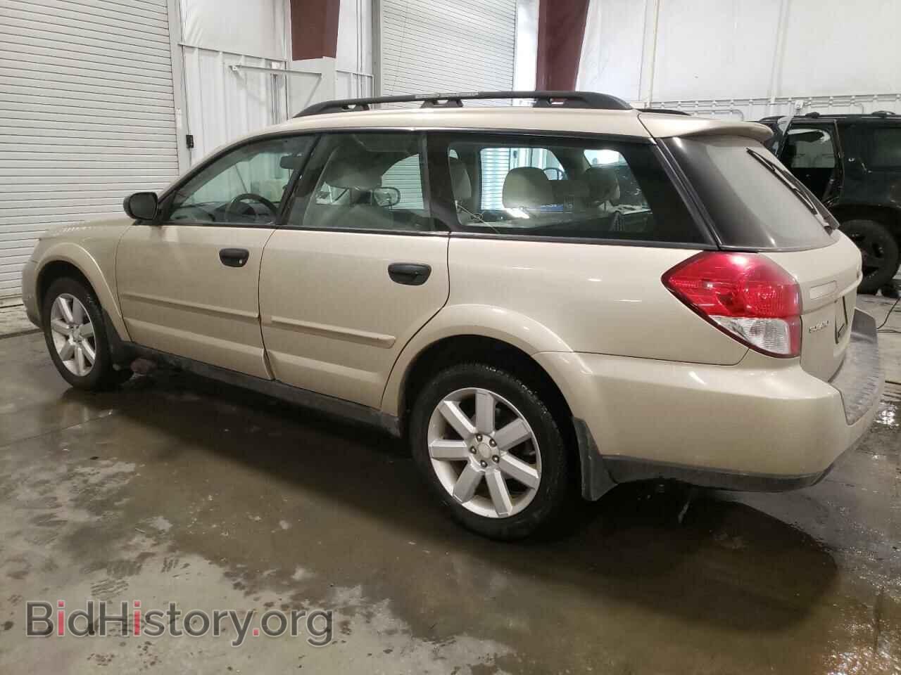 2008 SUBARU OUTBACK - VIN: 4S4BP61C087366636 - Фото 2
