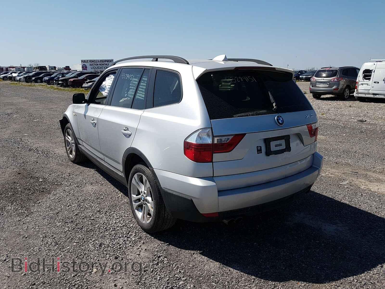 2008 BMW X3 - VIN: WBXPC93418WJ21575 - Фото 3