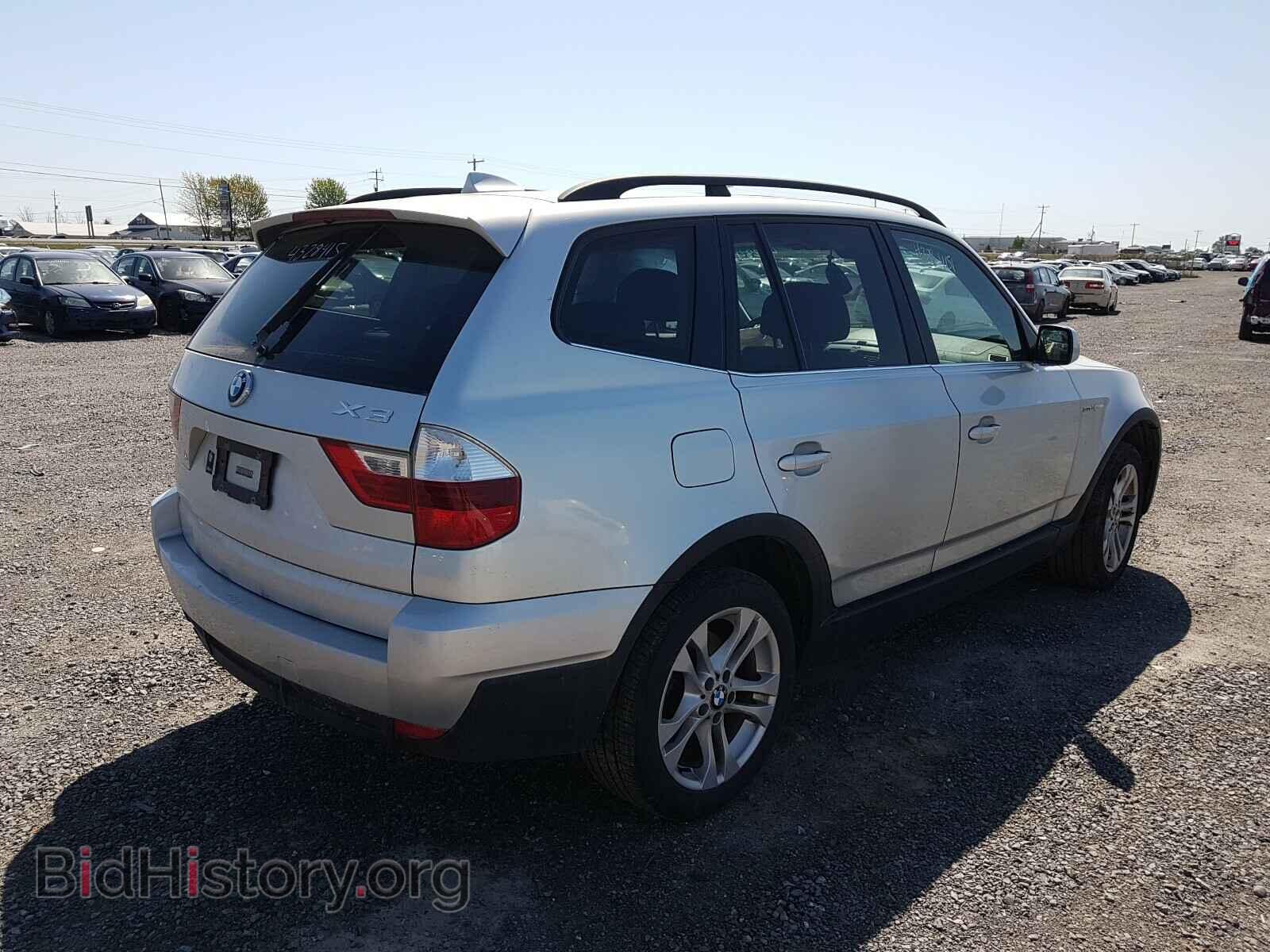 2008 BMW X3 - VIN: WBXPC93418WJ21575 - Фото 4