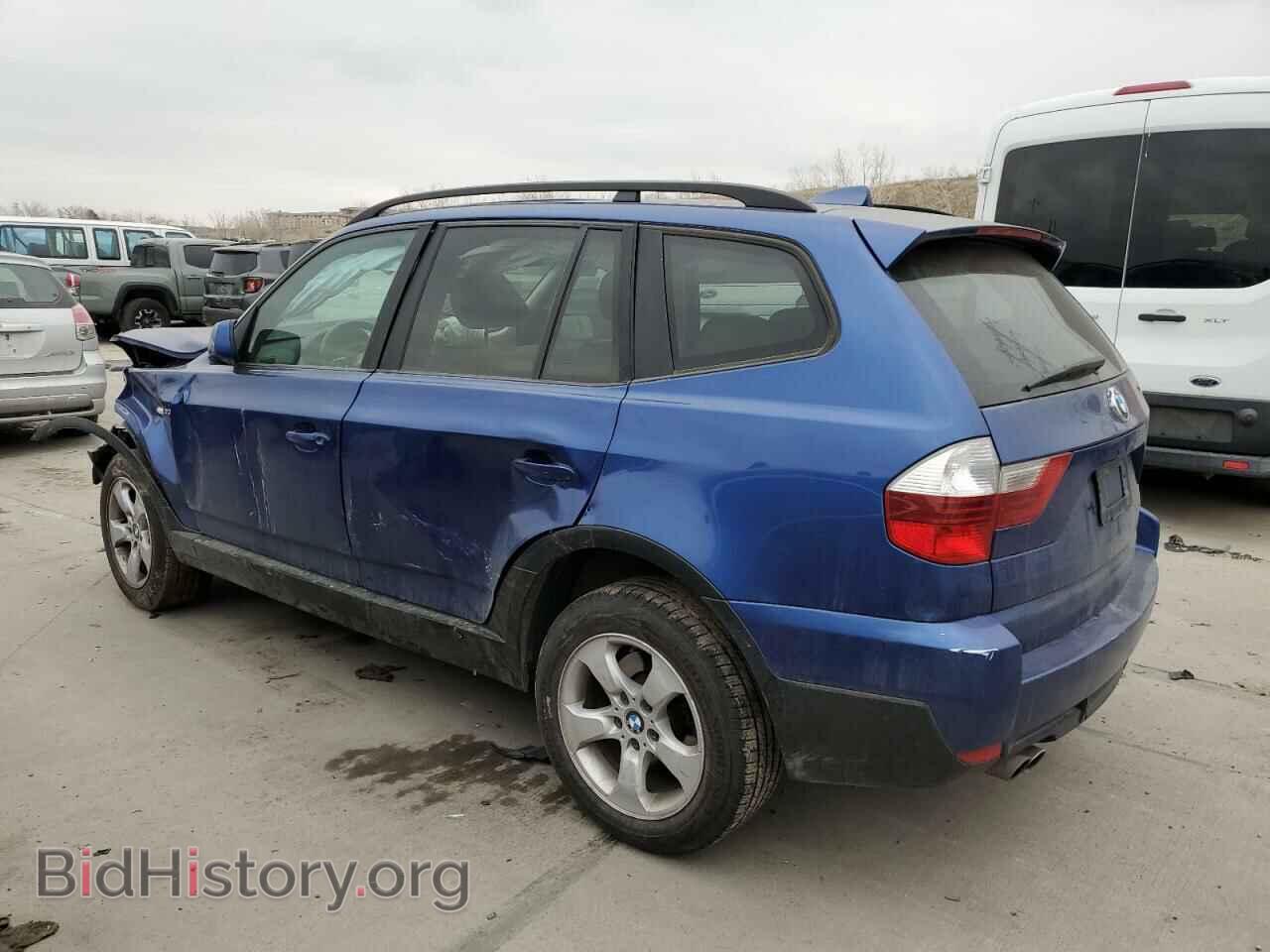 2007 BMW X3 - VIN: WBXPC93467WF00380 - Фото 2
