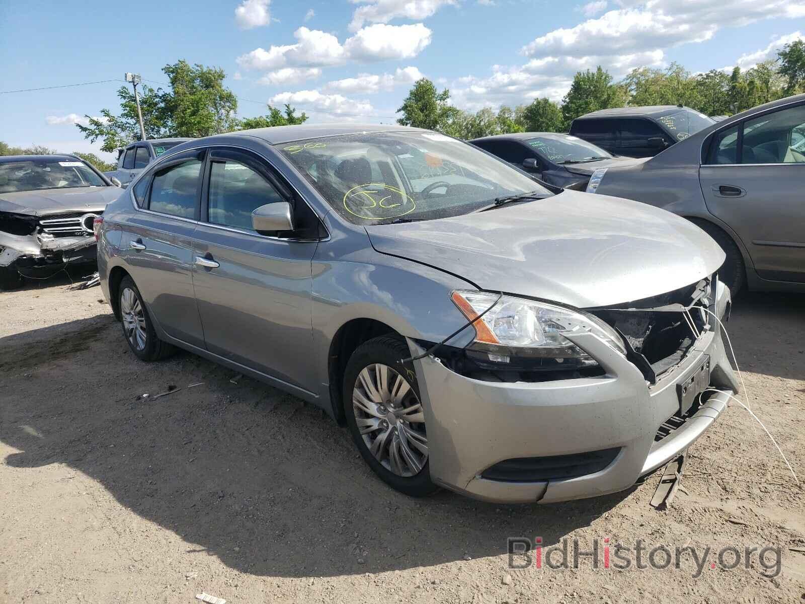 Photo 3N1AB7AP5EL613523 - NISSAN SENTRA 2014