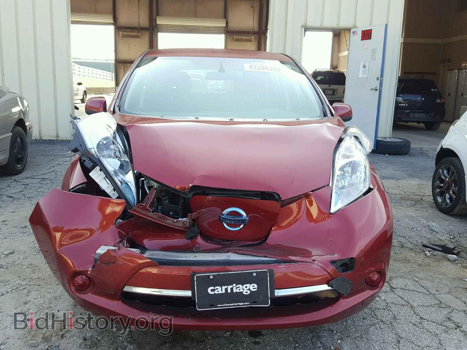 2015 NISSAN LEAF - VIN: 1N4AZ0CP6FC325459 - Фото 9