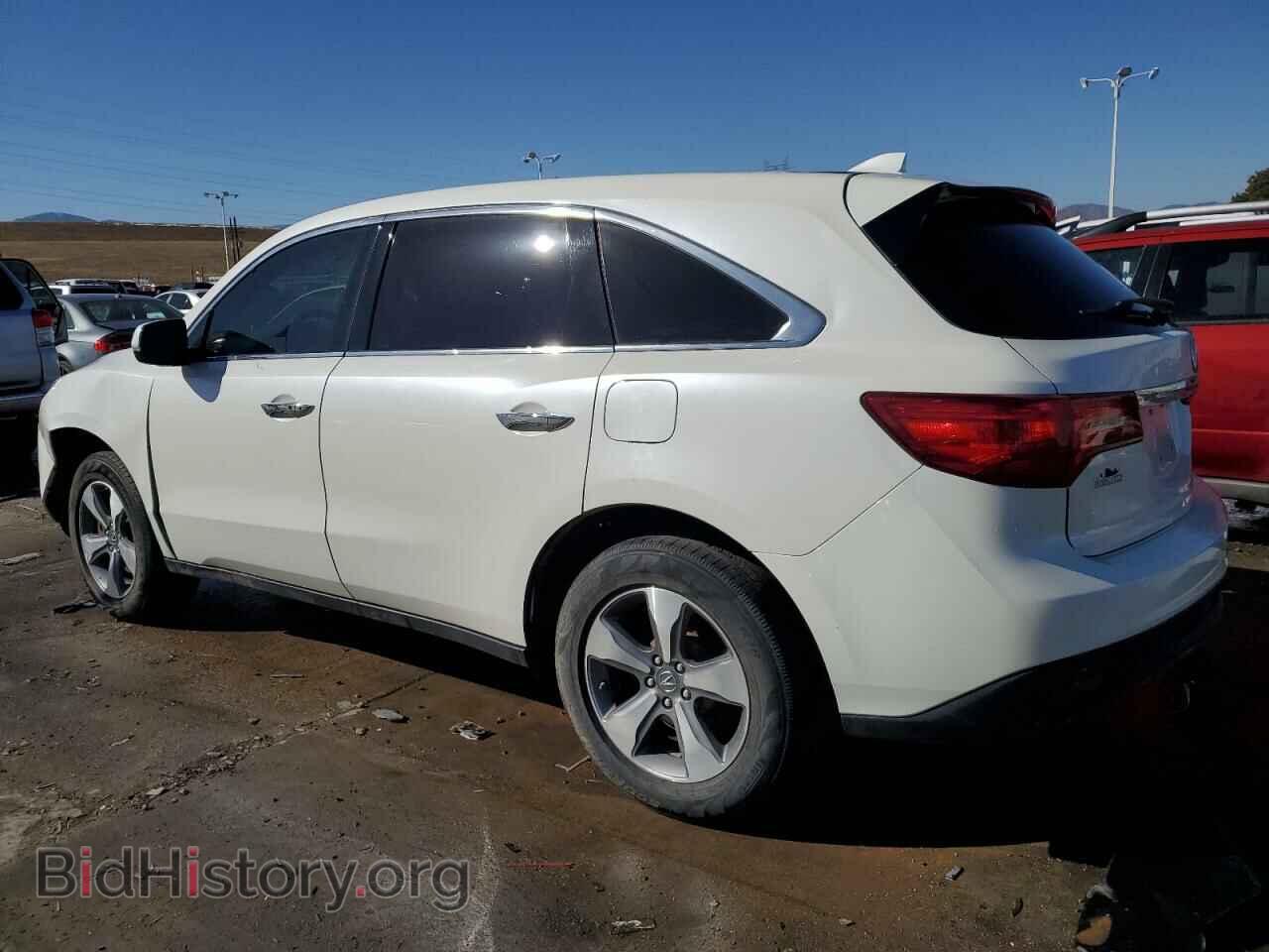 2014 ACURA MDX - VIN: 5FRYD4H22EB011321 - Фото 2