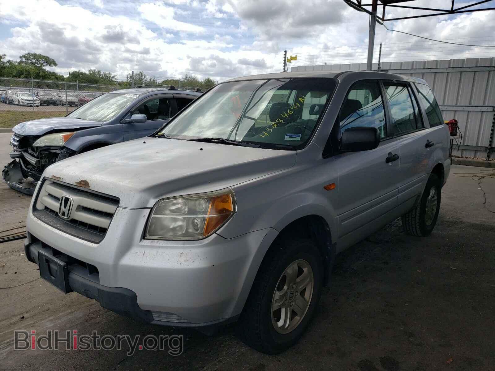 2007 HONDA PILOT - VIN: 5FNYF28127B007196 - Фото 2