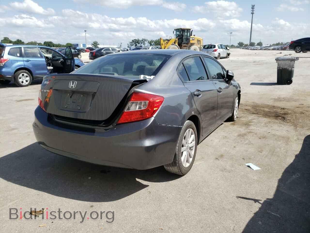 2012 HONDA CIVIC - VIN: 19XFB2F83CE025452 - Фото 4