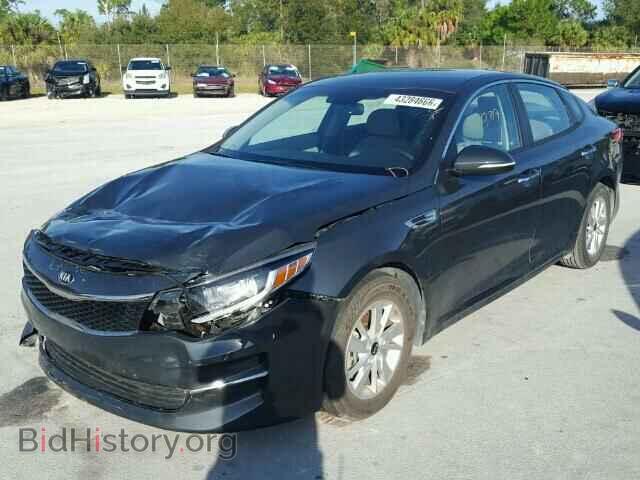 2016 KIA OPTIMA - VIN: KNAGT4L3XG5075642 - Фото 2