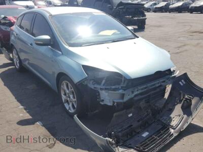 2012 Ford FOCUS Focus SEL, blue — VIN 1FAHP3M25CL436024, Copart