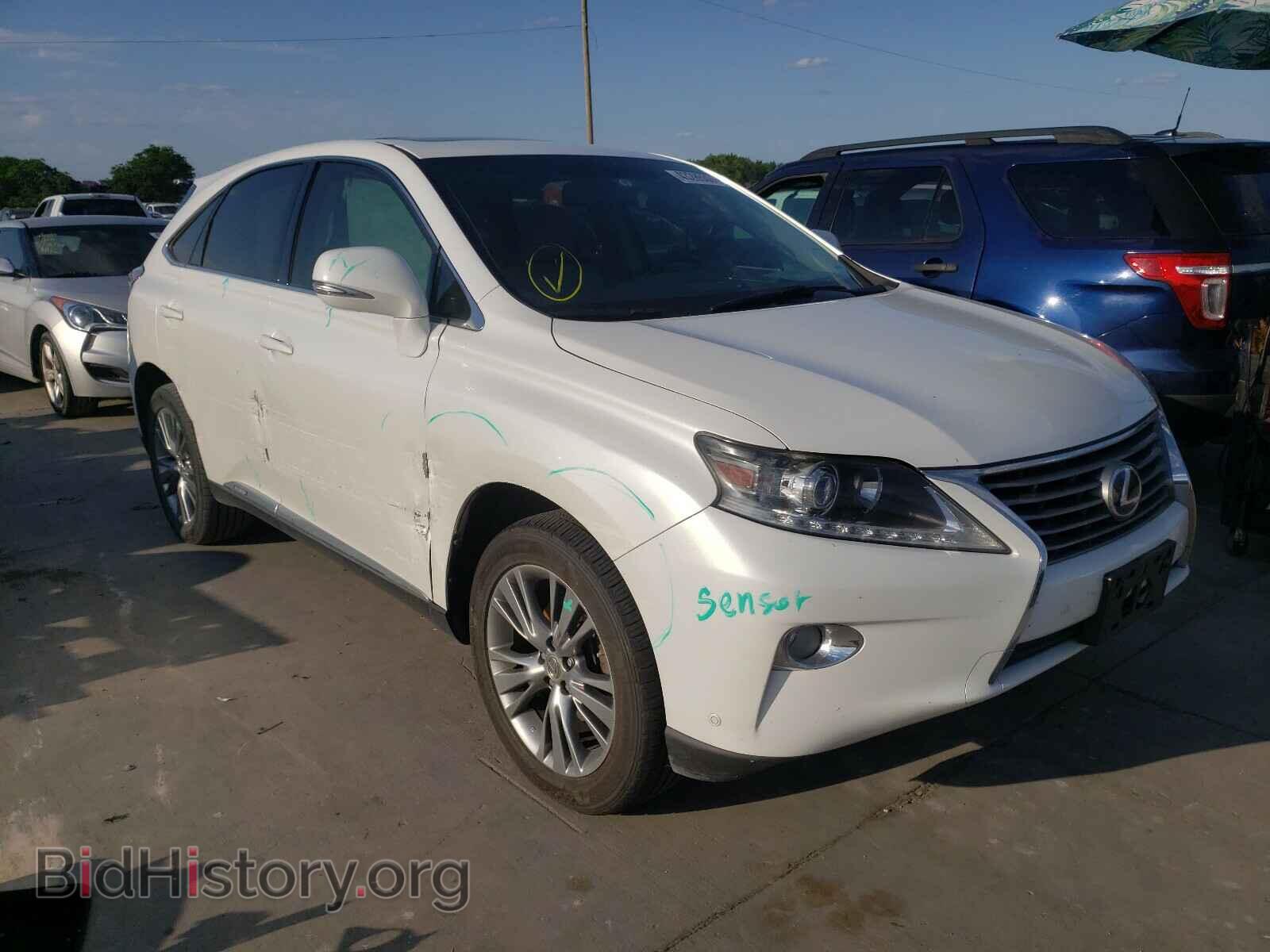 Photo JTJZB1BA9D2008666 - LEXUS RX450 2013