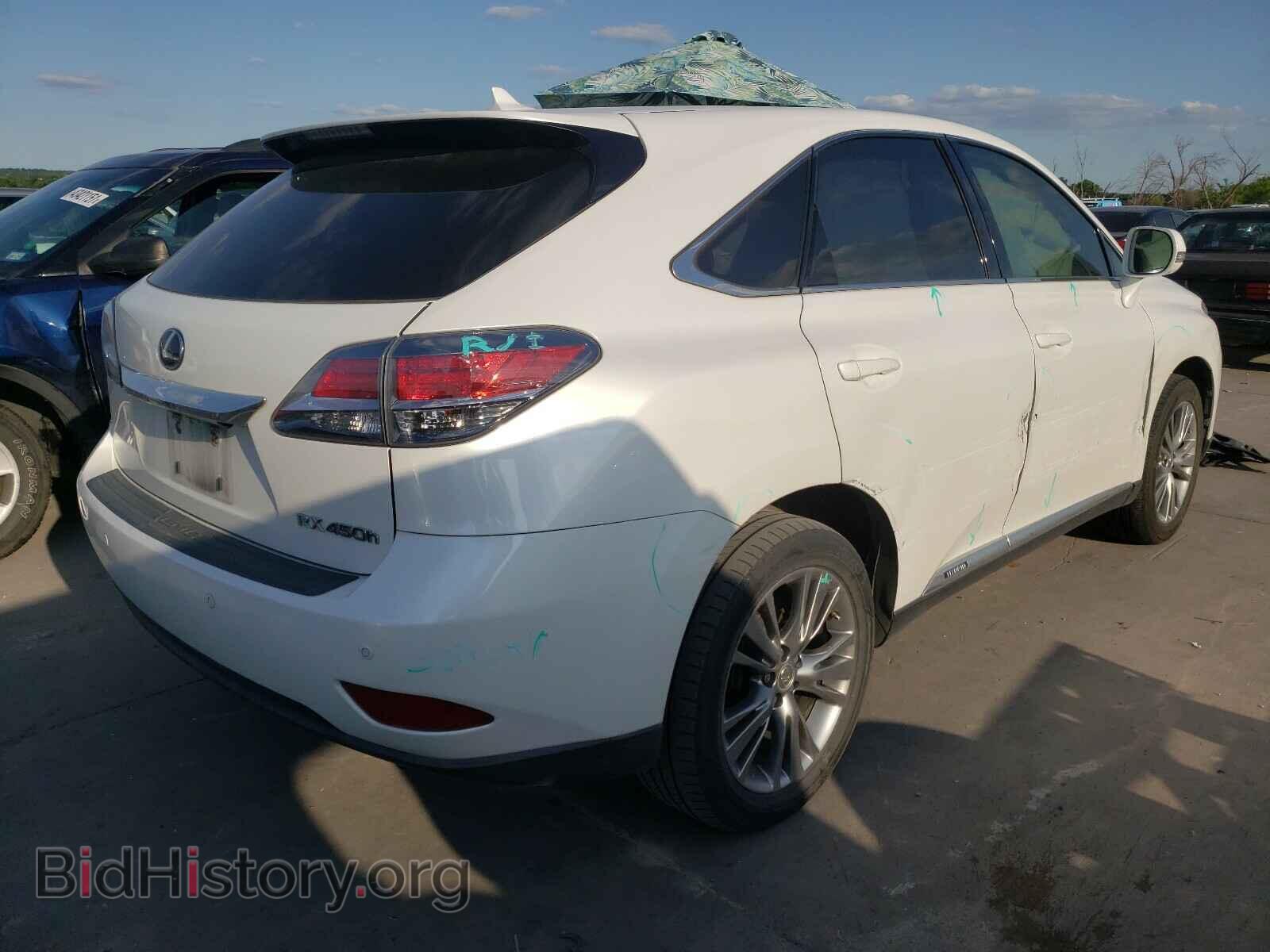 2013 LEXUS RX450 - VIN: JTJZB1BA9D2008666 - Фото 4