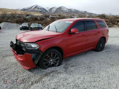 2015 Dodge DURANGO R/T, red — VIN 1C4SDJCT2FC132998, Copart