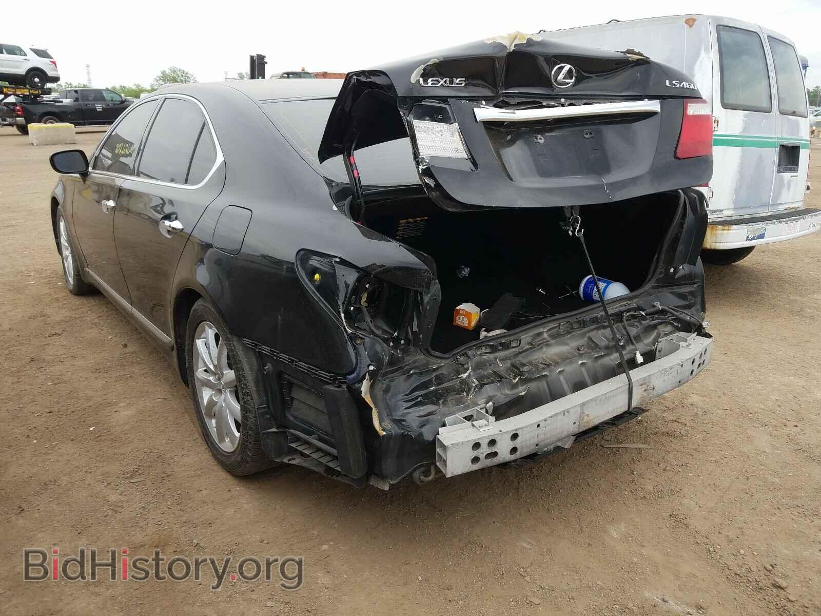 2008 LEXUS LS460 - VIN: JTHBL46F785069686 - Фото 3