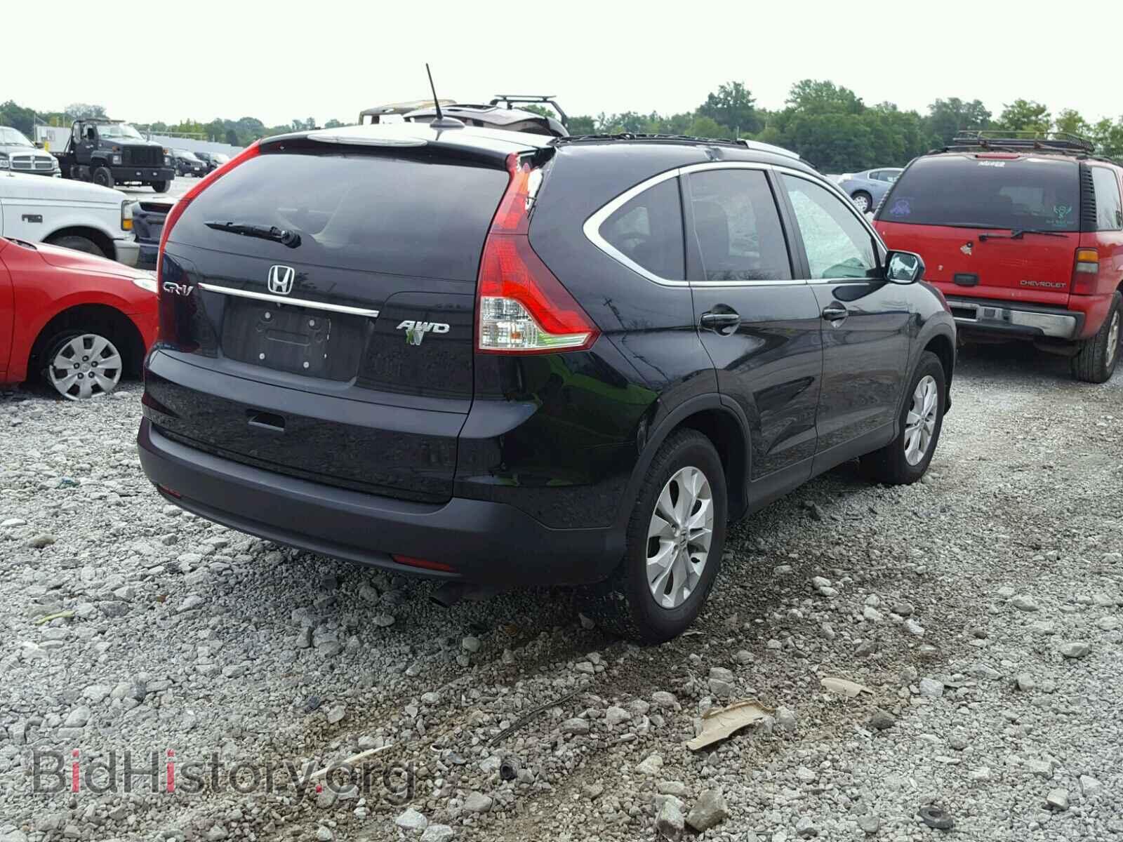 2014 HONDA CR-V EXL - VIN: 2HKRM4H71EH677752 - Photo 4