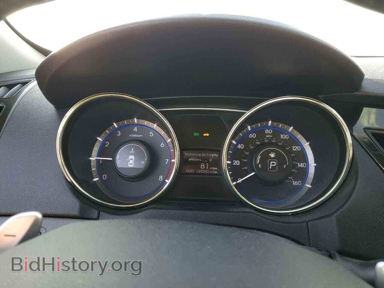 2012 HYUNDAI SONATA - VIN: 5NPEC4AB1CH329494 - Фото 9