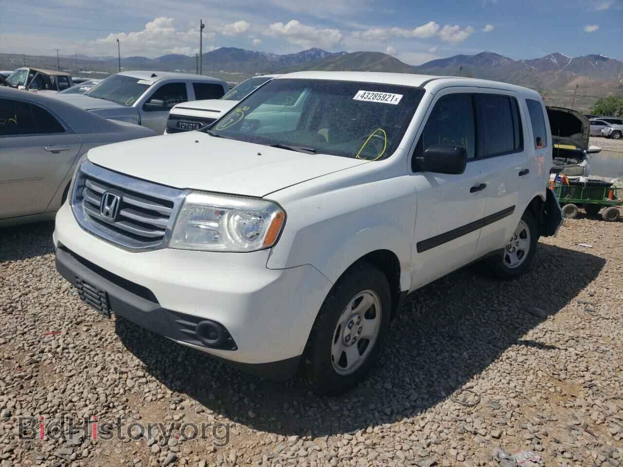 2013 HONDA PILOT - VIN: 5FNYF3H21DB018409 - Фото 2