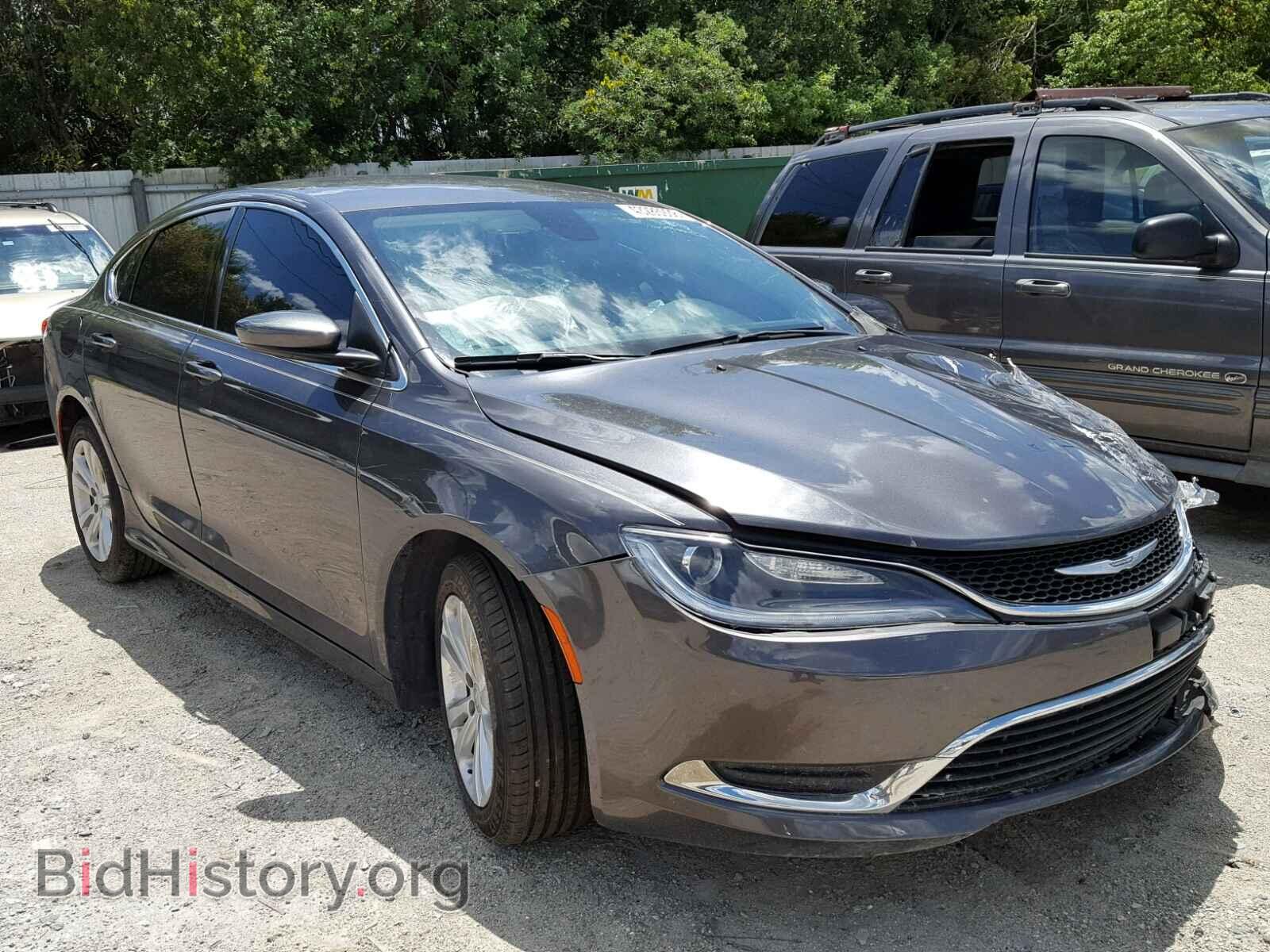 Фотография 1C3CCCAG1GN143610 - CHRYSLER 200 2016
