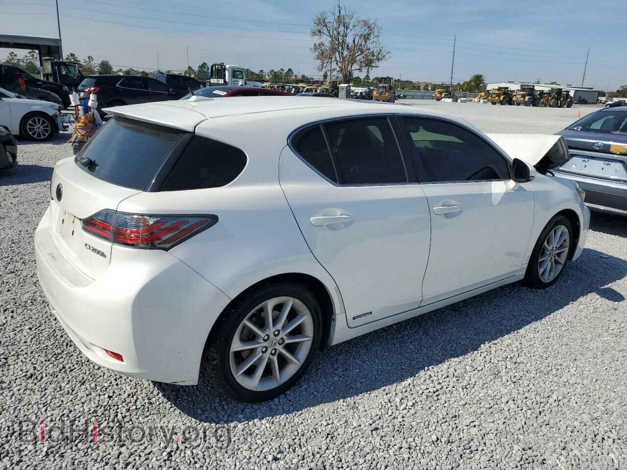 2013 LEXUS CT 200 - VIN: JTHKD5BH7D2137782 - Фото 3