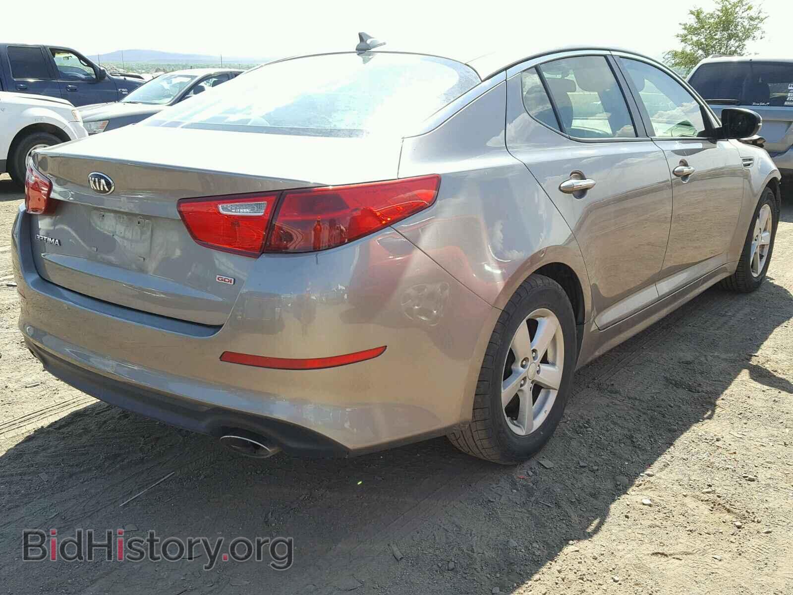 2014 KIA OPTIMA - VIN: 5XXGM4A76EG260141 - Фото 4