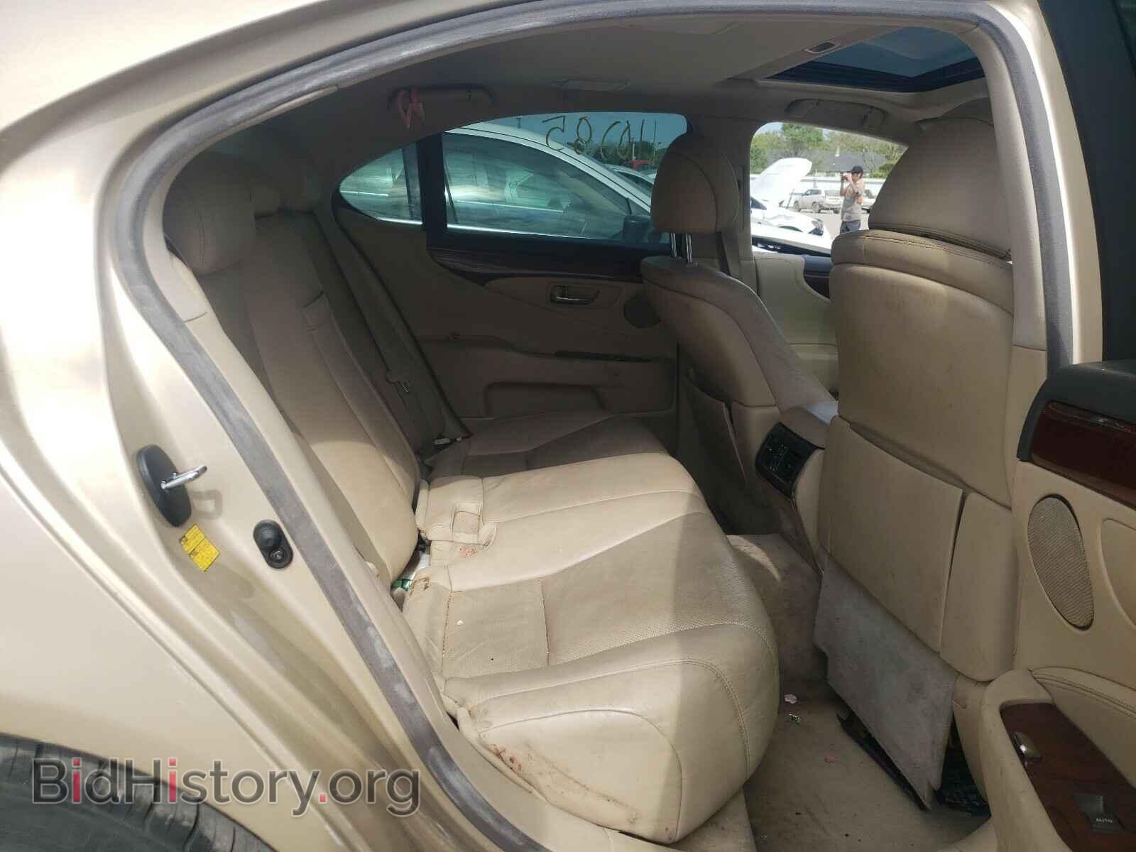 2008 LEXUS LS460 - VIN: JTHBL46FX85078804 - Фото 6