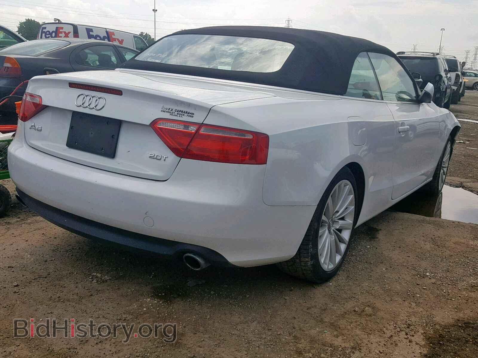 2012 AUDI A5 PREMIUM - VIN: WAUAFAFH7CN001933 - Фото 4
