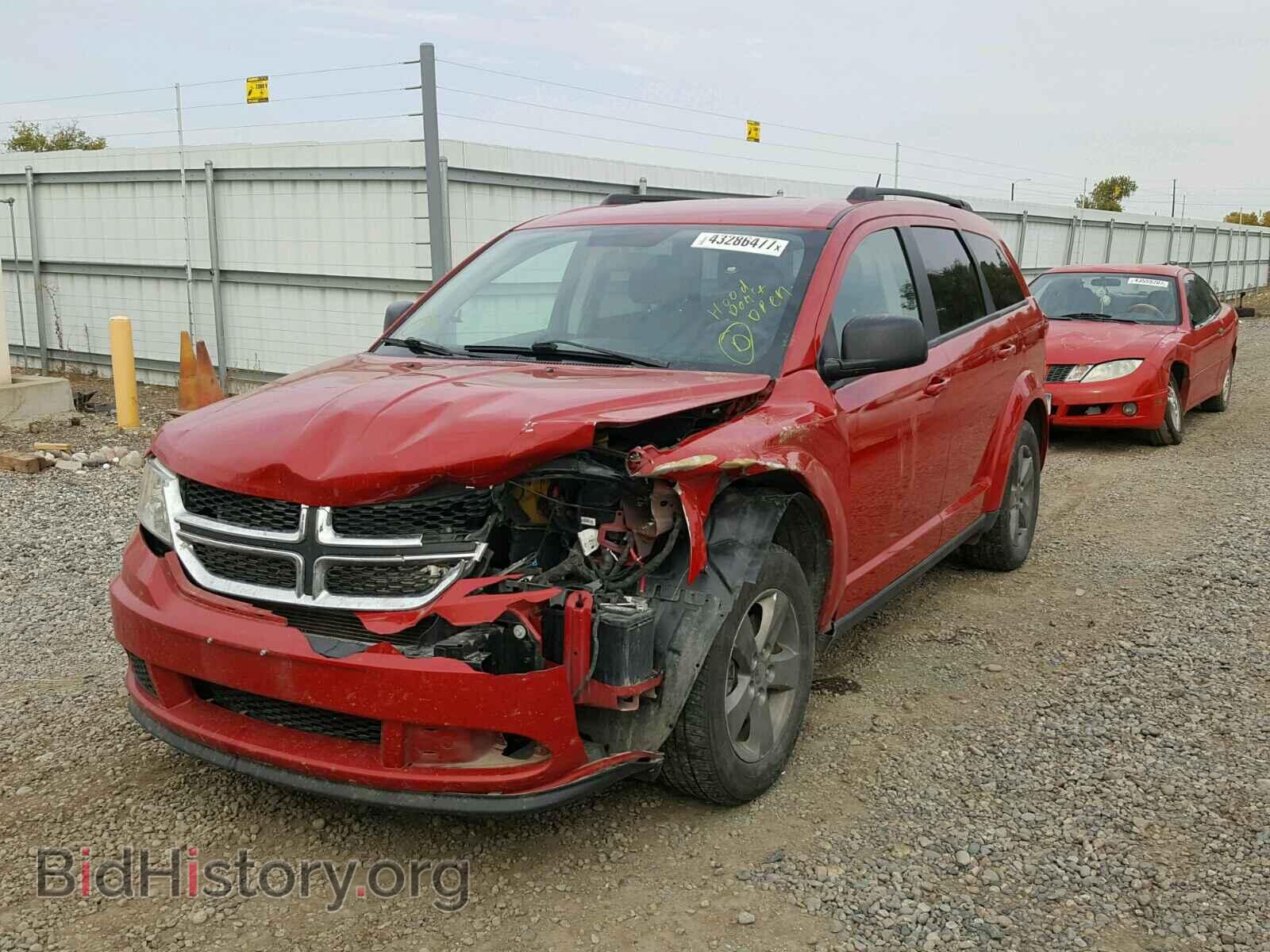 2015 DODGE JOURNEY - VIN: 3C4PDCAB2FT588578 - Фото 2