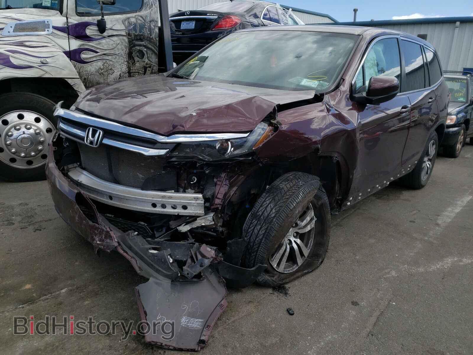 2017 HONDA PILOT - VIN: 5FNYF6H52HB082198 - Фото 2