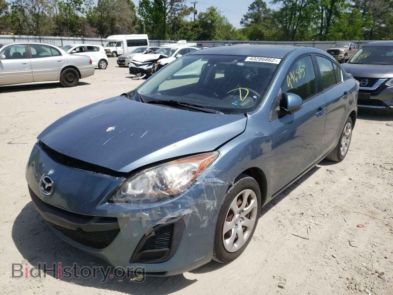 2011 MAZDA 3 - VIN: JM1BL1UF7B1900122 - Фото 2