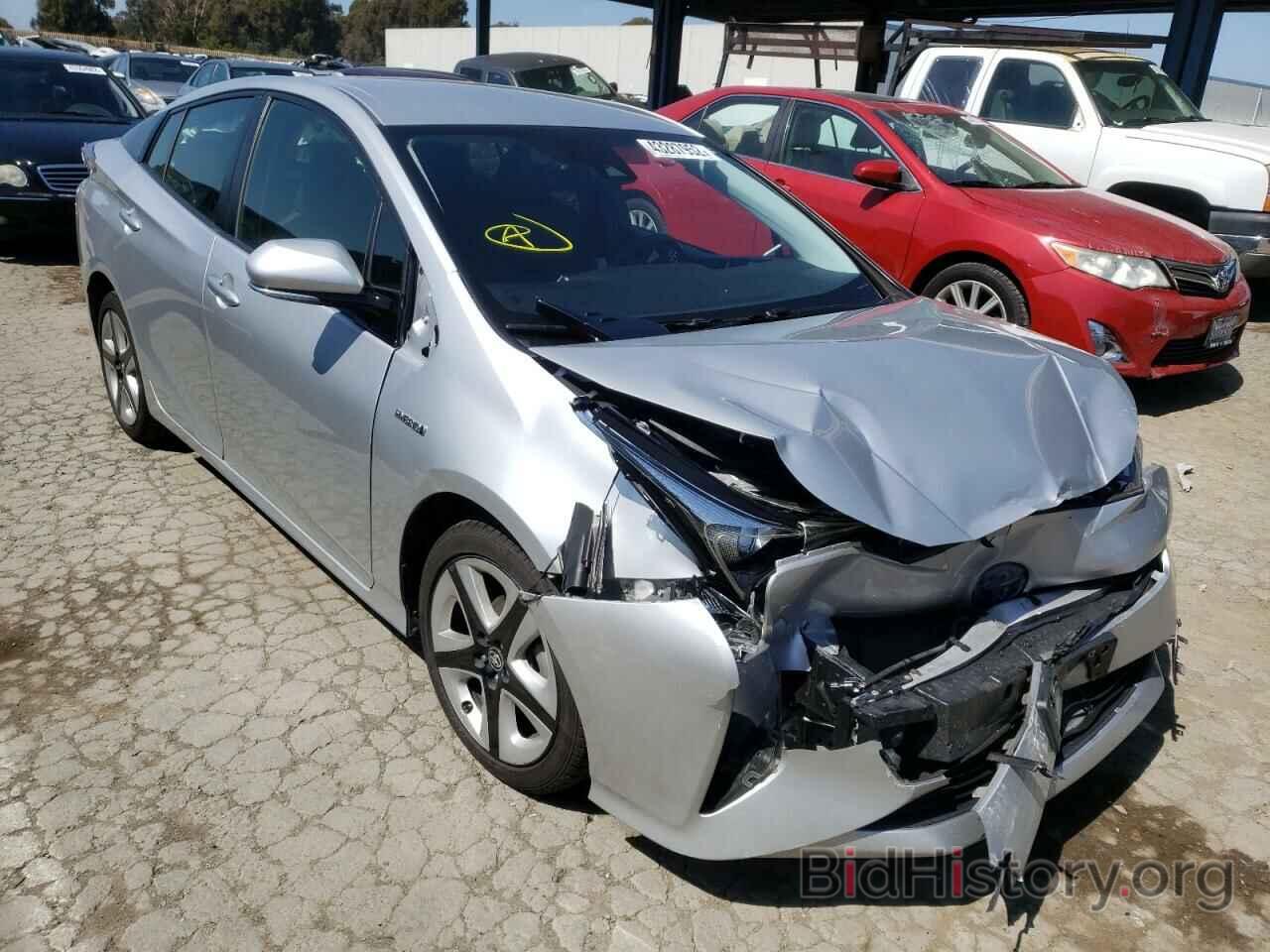 Photo JTDKARFU2G3521587 - TOYOTA PRIUS 2016