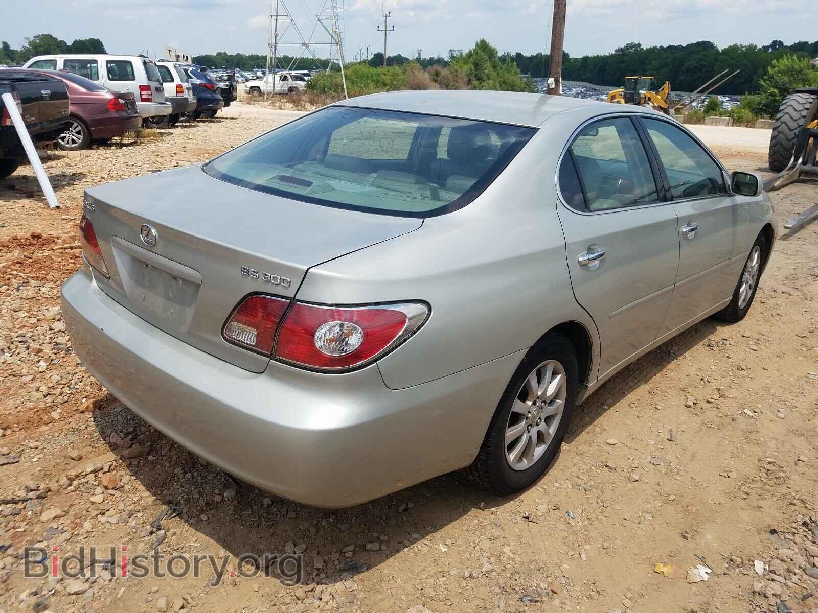 2002 LEXUS ES300 - VIN: JTHBF30GX20045499 - Фото 4