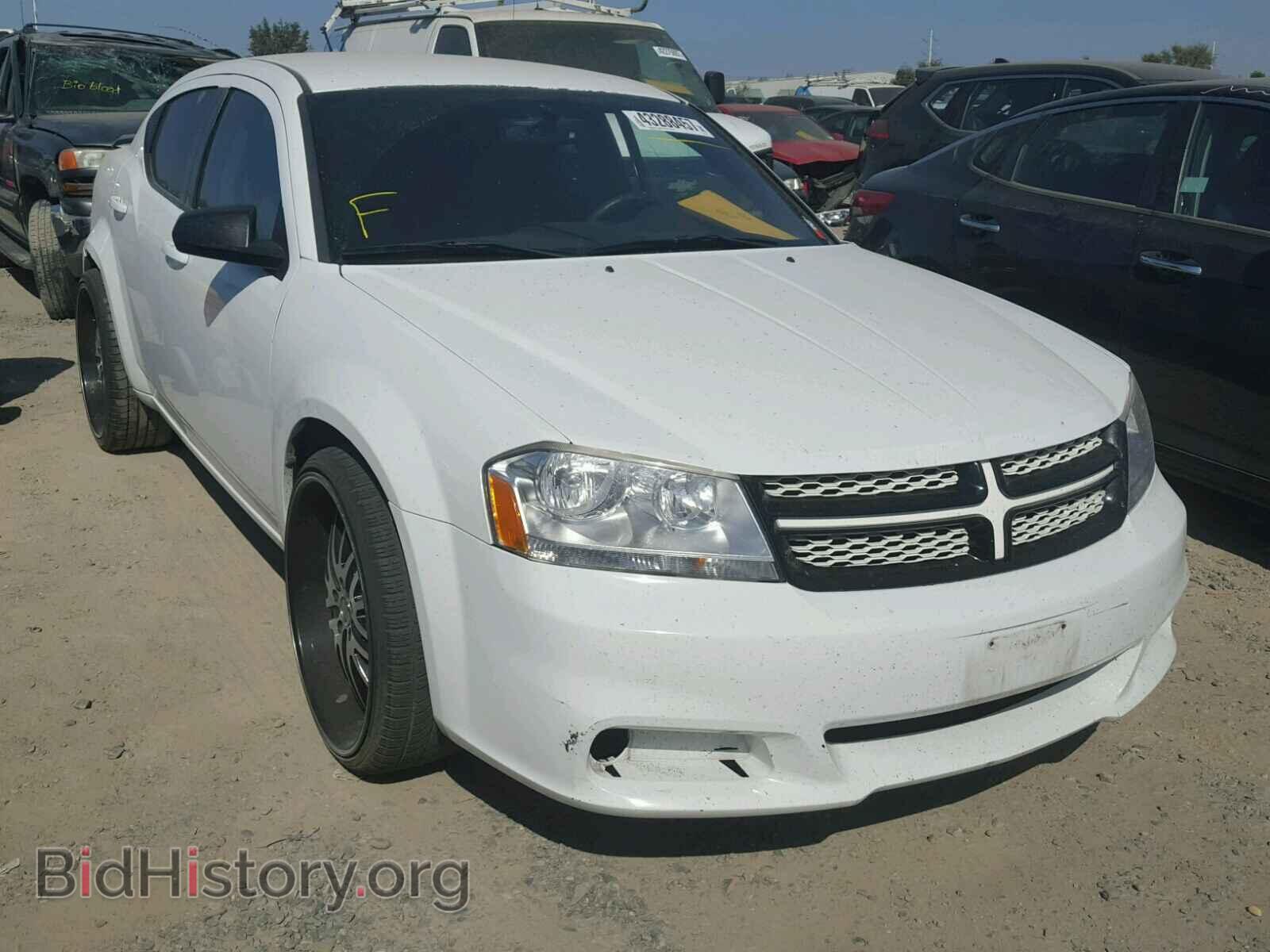 Photo 1C3CDZAG1DN616904 - DODGE AVENGER 2013